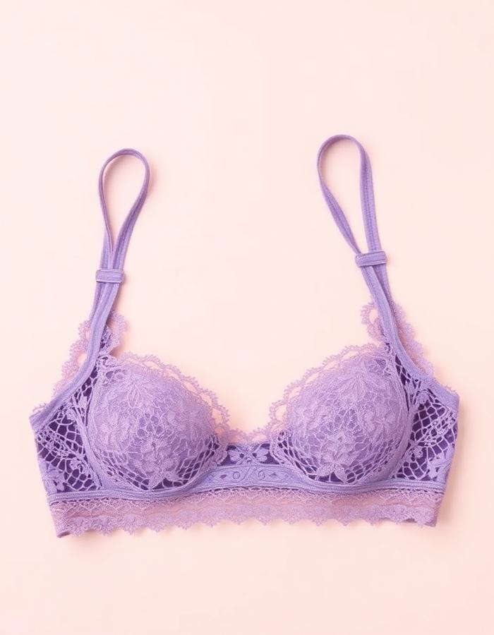 Lilac Lace Bralette