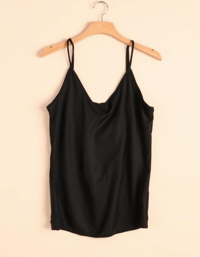 Midnight Silk Camisole
